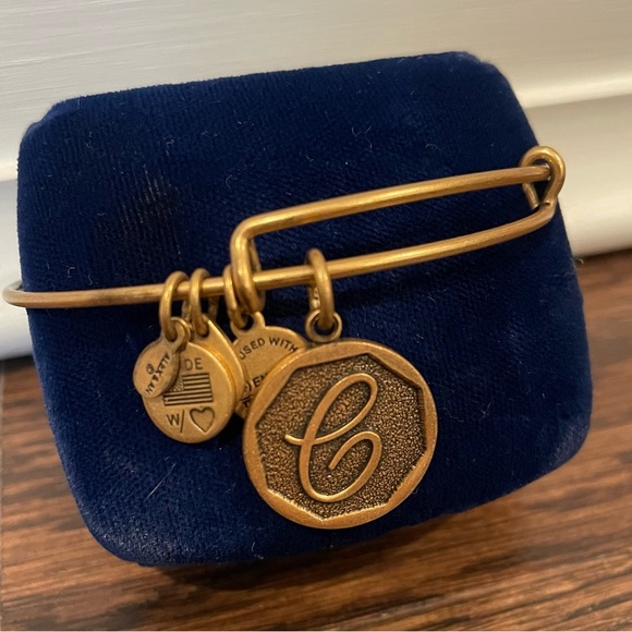 ALEX & ANI “C” Charm Bracelet - PreOwned - Picture 1 of 2